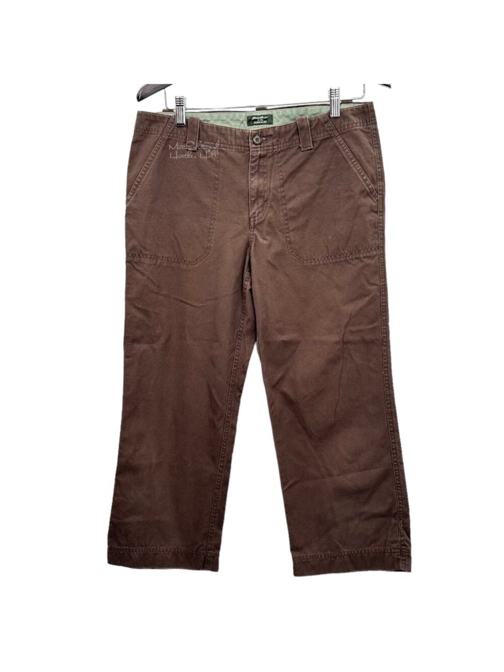 Eddie Bauer Vashon Fit Cropped Capris Size 6